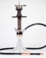 arabian black mud ceramic hookah