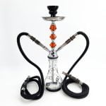 Acrylic Double Hookah Pipe Set