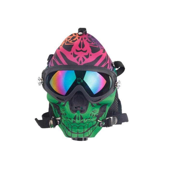 Skull Gas Mask Bong