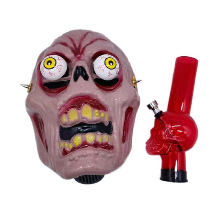 Skull Tobacco Gas Mask Bong