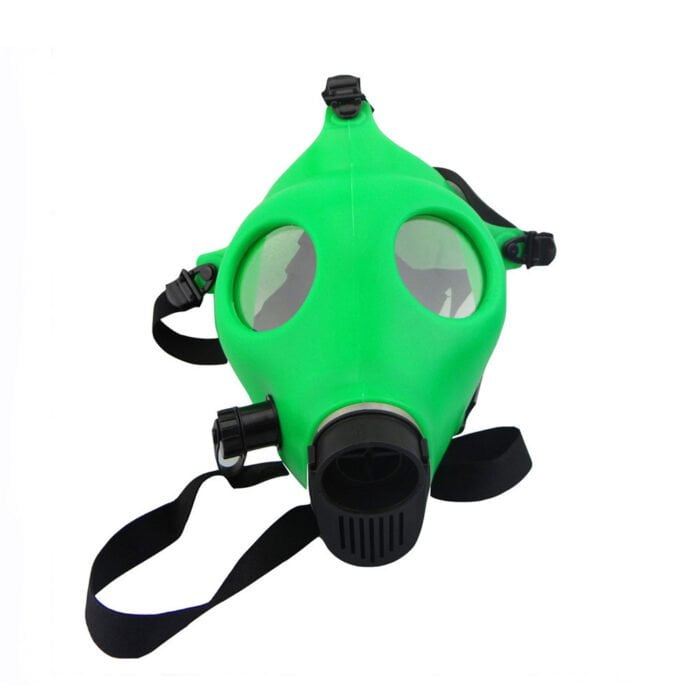 Silicone Full Face Gas Mask Bong