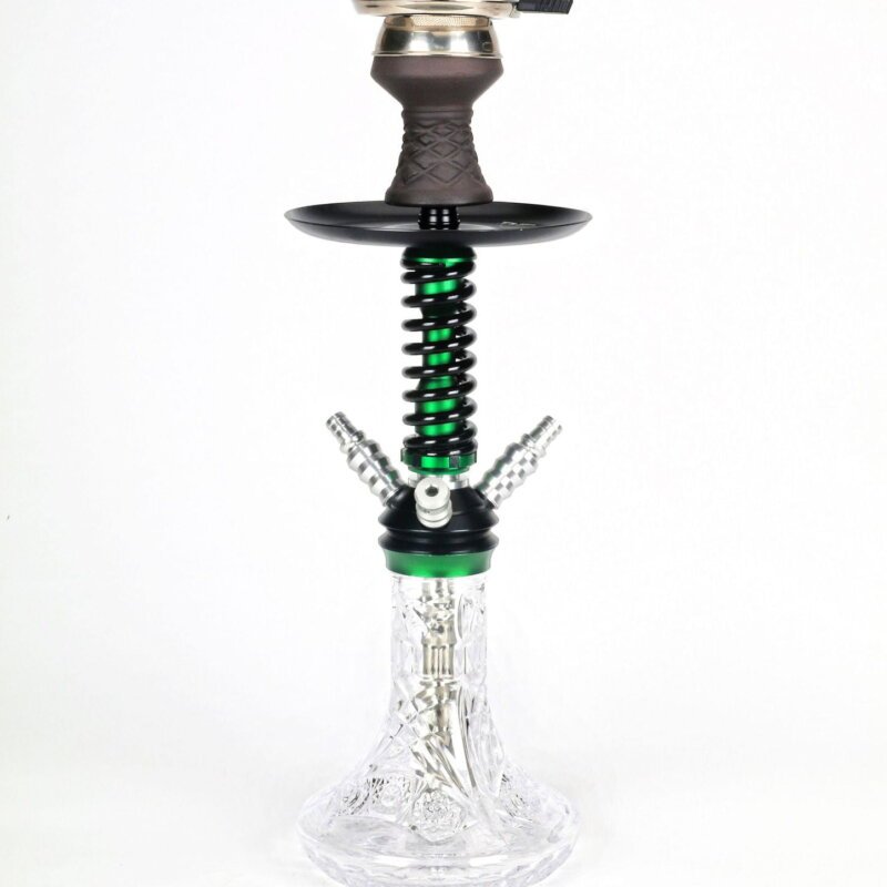 arabian black mud ceramic hookah