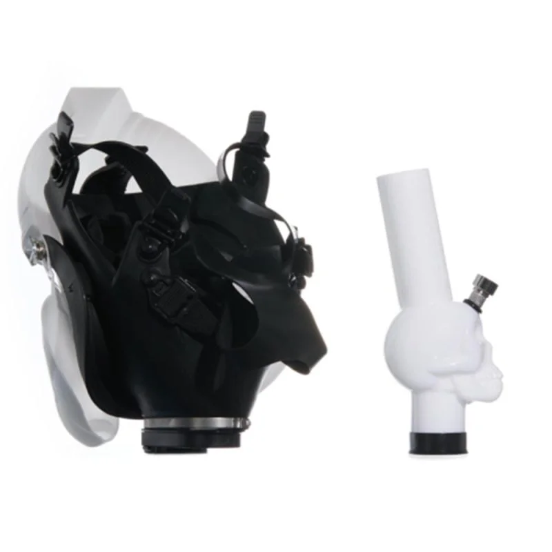 silicone gas mask bong