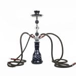 Medium Size Four Tube Acrylic Crystal Glass Hookah Set Wholesale