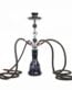 Medium Size Four Tube Acrylic Crystal Glass Hookah Set Wholesale