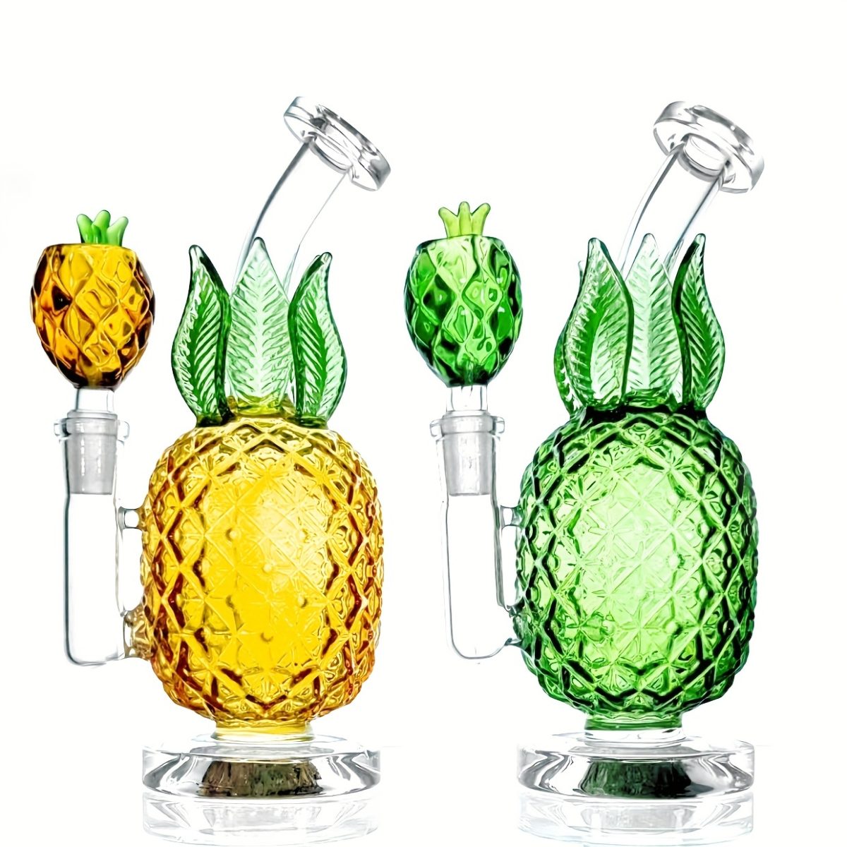 Handmade Pineapple Design Glass Bong Wholesale