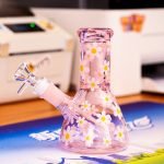 5.9 Inch Pink Mini Bong Wholesale