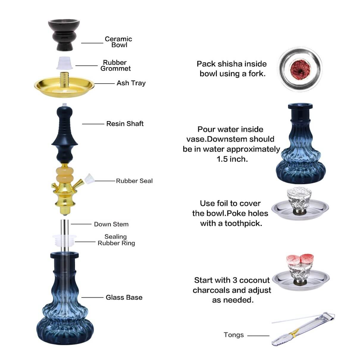 Wholesale hookah pipes and accessories