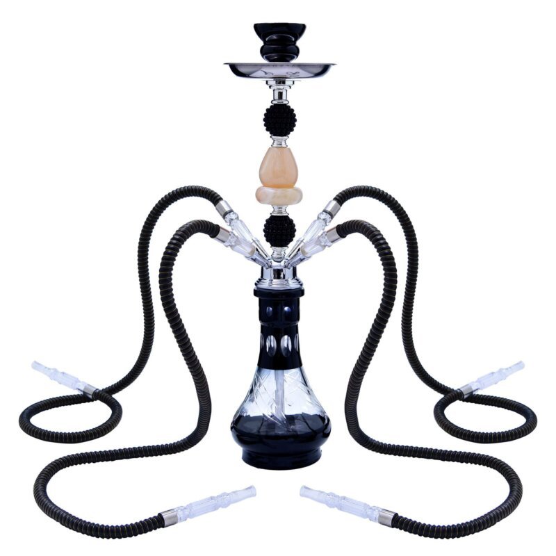 4 Hoses Glass Hookah Pipe Wholesale