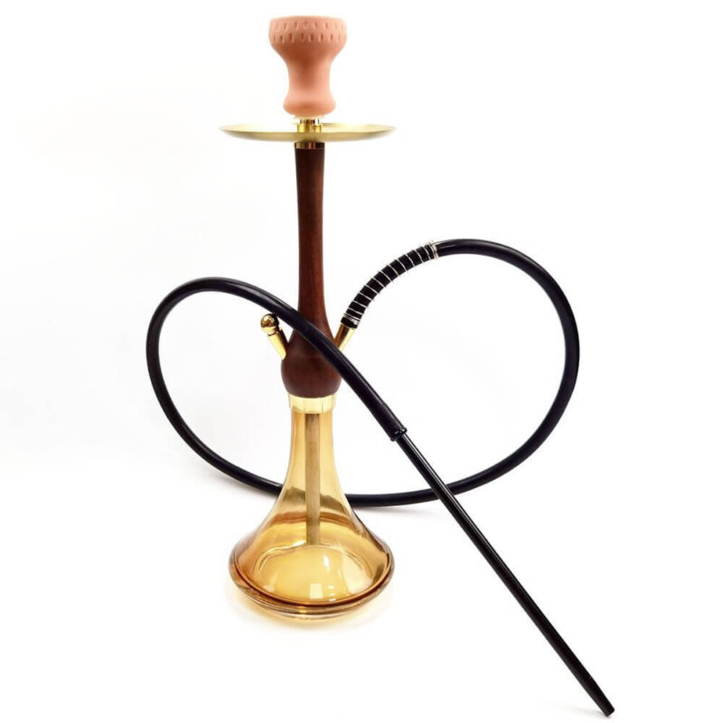 Single Pipe Wood Hookah Full Set Wholesale