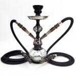 Small double water cigarette pot wholesale