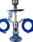 Stainless steel double -tube water cigarette pot wholesale
