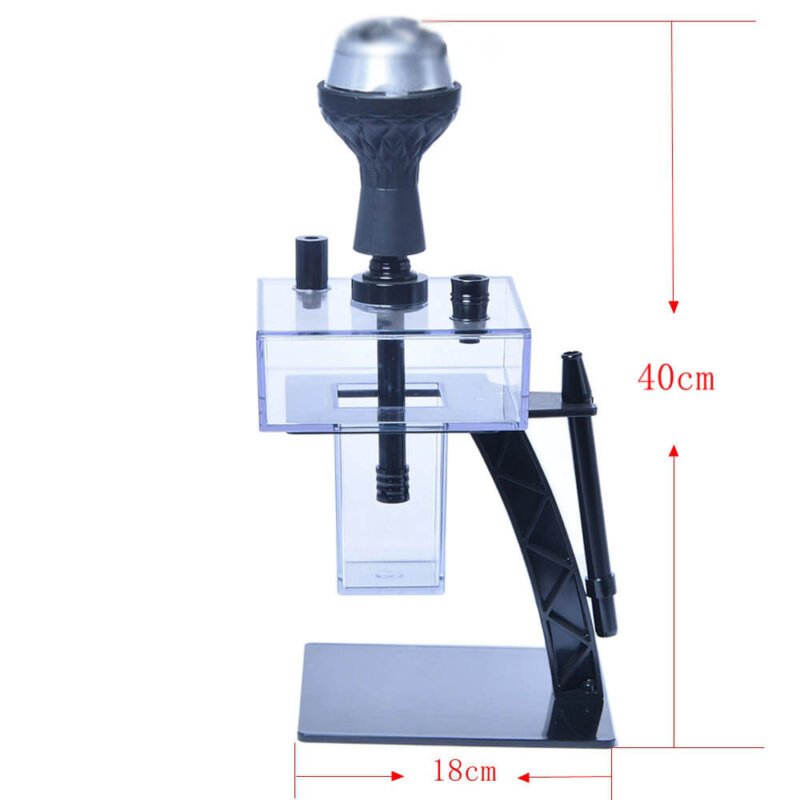 Acrylic plastic water cigarette pot wholesale