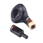 Danish Black Handmade Bulldog Pipe