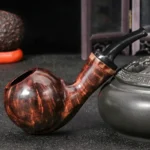 Bent Handmade Apple Design Smoking Pipes