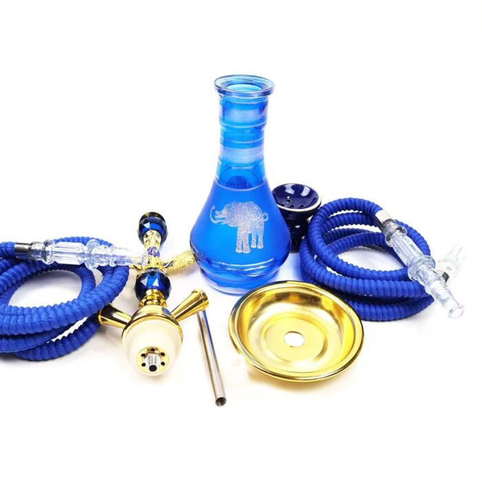 Elegant Blue Hookah for Sale