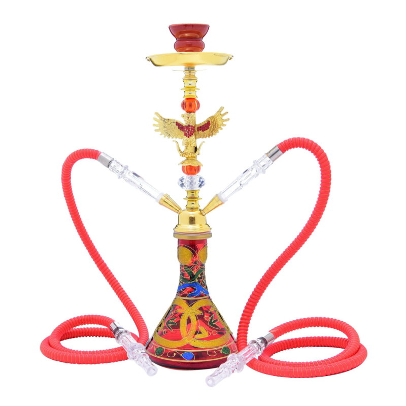 Egyptian Retro Style 2 Hose Hookah Wholesale