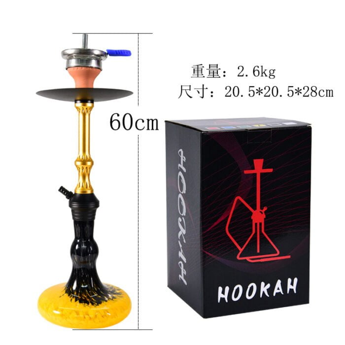 Medium Single Pipe Hookah Wholesale