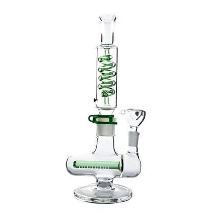 Glass Bong With Spiral Percolator Wholesale