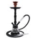 Black Metal Trim Middle Eastern Hookah Wholesale
