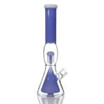 Clear Beaker Bongs With Dual Percolators Wholesale
