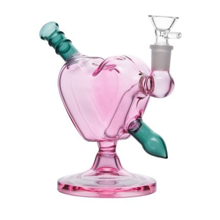 Romantic Heart-Shaped Glass Bong Wholesale