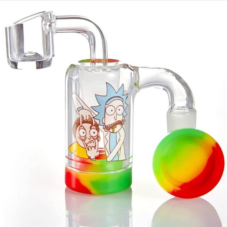 Rick and Morty-Themed Mini Dab Rig Wholesale
