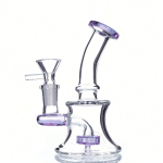 5.7 Inches Purple Borosilicate Glass Wat Wholesale