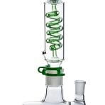 bong with spiral percolator