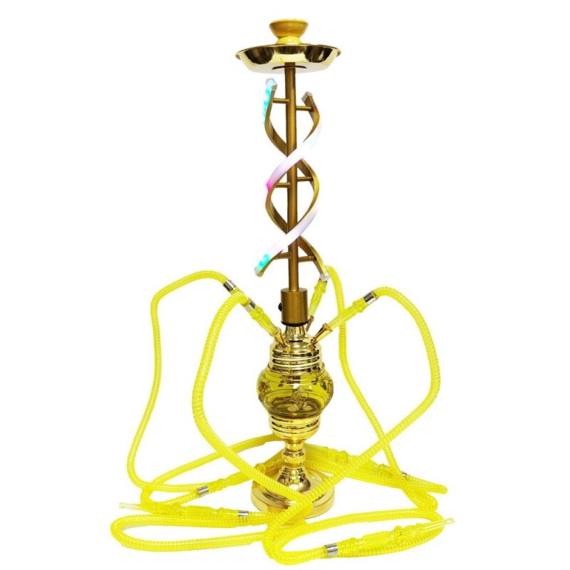 Four-Pipe Aluminum Alloy Hookah Wholesale