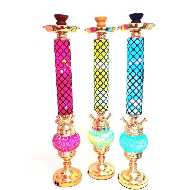Wholesale Large Aluminum Alloy Hookahs in Dubai Style