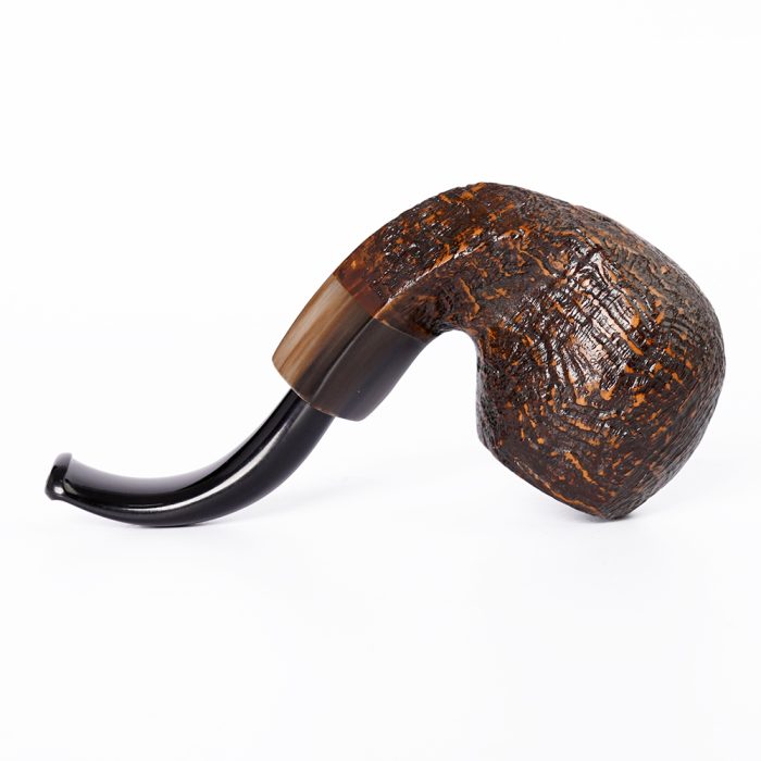 Pipa clásica curvada estilo Sherlock Holmes