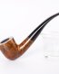 Rustic Bent Billiard Pipe with Deep Chamber