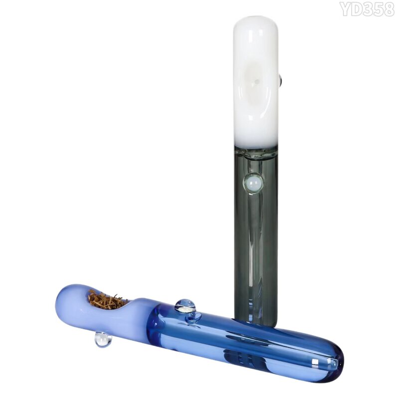 Straight Glass Smoking Pipe