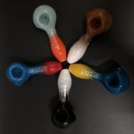 Colorful Glass Spoon Pipe