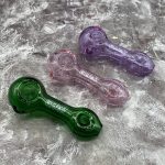 Clear Glass Spoon Pipe