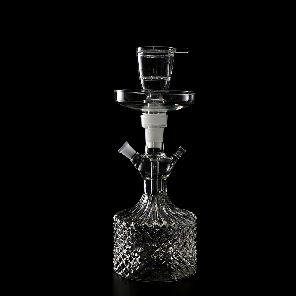 Großhandel Kunst Glas Shisha Hookah1Xo_rK1Rjy0Fcq6zEvVXam-New-Special-Design-Led-Art-Glas-Shisha-Hookah-Rauchen-Chicha-Narguile-Kopf-Tabak-Schale-Schwarz-Silikon Wholesale Art Glass Shisha Hookah