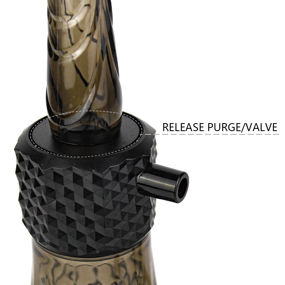 Tragbare Wasserpfeife aus Kunststoff plastic portable hookah