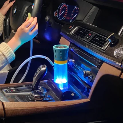 Cachimbo de água para carro com tampa de LED personalizada a granel