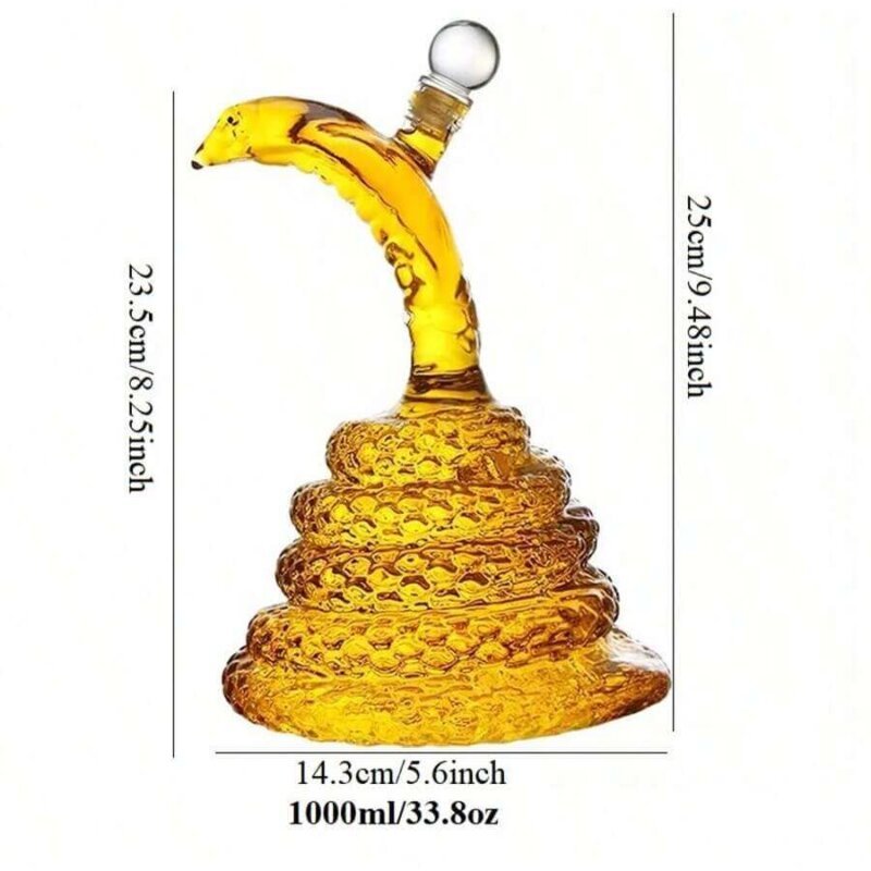 Snake Portable Glass Bong Wholesale