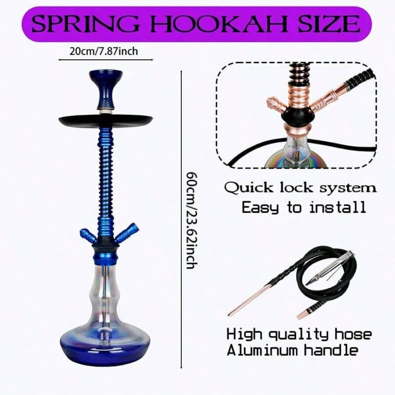 Aluminum Alloy Modern Hookah Pipe Wholesale