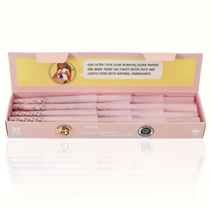 Pink Pre-Rolled Cones With Tips Wholesale