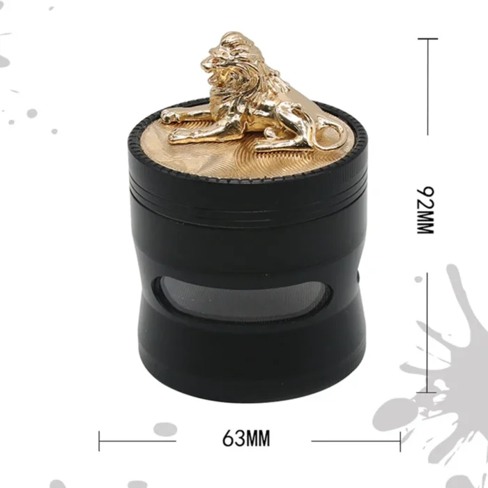 4 Layer marijuana grinder with Screen Pollen Catcher wholesale