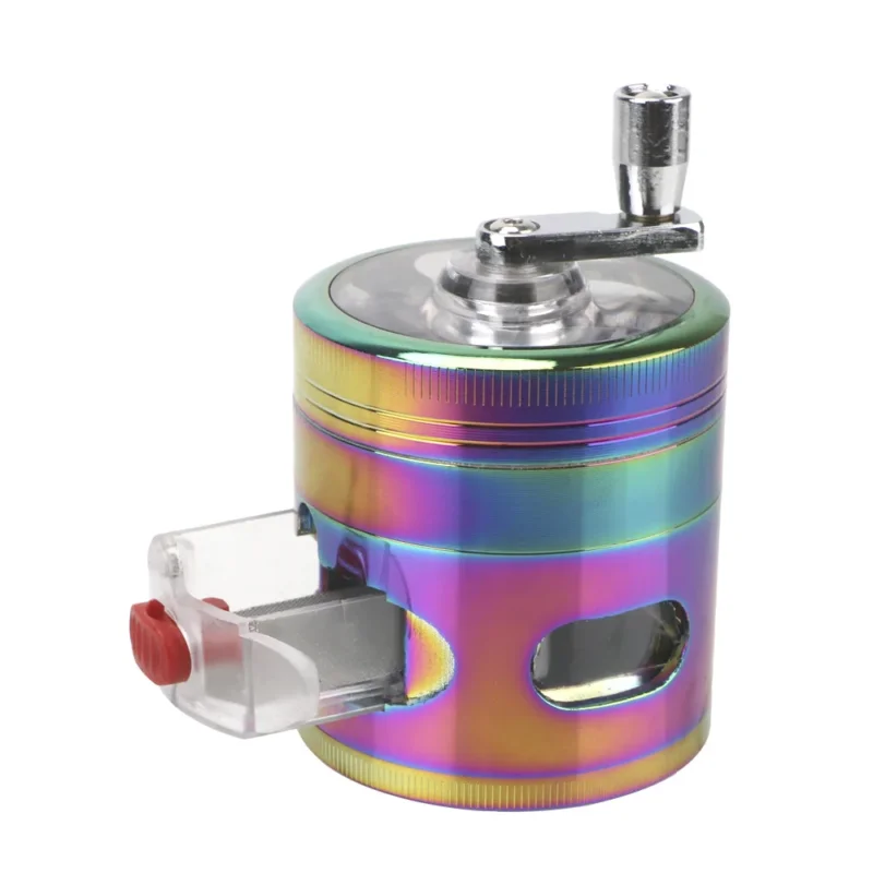 Bud buster grinder With Drawer Hand Cranked Wholesale