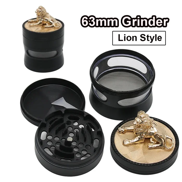 4 Layer marijuana grinder with Screen Pollen Catcher wholesale