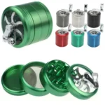 Hand Crank Weed Grinder With Kief Collector Wholesale