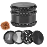 Black Zinc Alloy Cannabis Crusher Wholesale