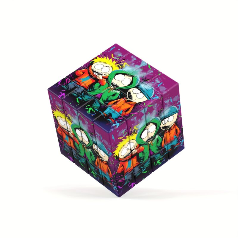 Wholesale Custom 4-layer Anime Square Weed Grinder