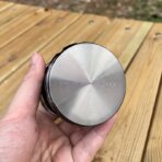 grinder with ashtray on top