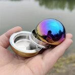 Wholesale Custom Ball Shaped Rianbow Herb Grinder